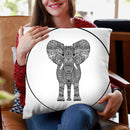 Logo Throw Pillow By Monika Strigel