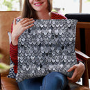 Magic Mermaid Classic Grey Throw Pillow By Monika Strigel