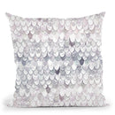 Magic Mermaid White Throw Pillow By Monika Strigel