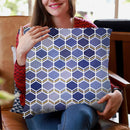 Take The Cake Indigo Throw Pillow By Monika Strigel