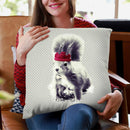 Wintersquirrel Sunlight Throw Pillow By Monika Strigel