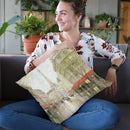 Impression Of Paris Throw Pillow By Carrie Schmitt