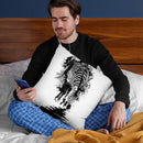 Stripe Charging Throw Pillow By Nicebleed