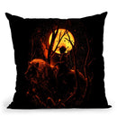 The Hunter Throw Pillow By Nicebleed