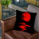 The Land Of The Rising Sun Throw Pillow By Nicebleed