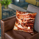 The Visitor Throw Pillow By Nicebleed