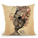 Breath Throw Pillow By Nicebleed