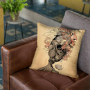 Breath Throw Pillow By Nicebleed