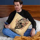Breath Throw Pillow By Nicebleed