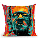 Frankenstein Throw Pillow By Nicebleed