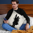 Post Apocalyptic Warrior Throw Pillow By Niklas Gustafson