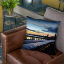 Stockholm Night - Slussen Throw Pillow By Niklas Gustafson