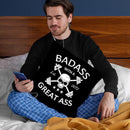 Badass With A Great Ass Throw Pillow By Niklas Gustafson