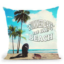 Summer Days Throw Pillow By Niklas Gustafson