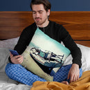 Waiting For The Tide To Change Throw Pillow By Niklas Gustafson