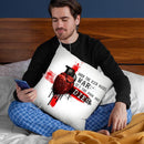 When The Rich Wages War Throw Pillow By Niklas Gustafson