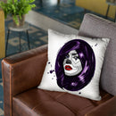 Clown Girl Throw Pillow By Niklas Gustafson