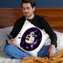 Clown Girl Throw Pillow By Niklas Gustafson