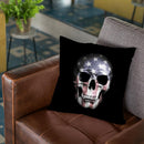 American Skull Throw Pillow By Niklas Gustafson