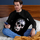 American Skull Throw Pillow By Niklas Gustafson