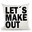 Let'S Make Out Throw Pillow By Niklas Gustafson