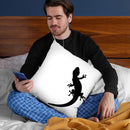 Lizard Throw Pillow By Niklas Gustafson