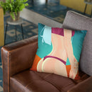 Amanda Throw Pillow By Nikita Abakumov