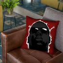 Big I Throw Pillow By Nikita Abakumov