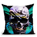 Skull I Throw Pillow By Nikita Abakumov