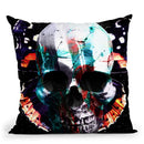 Skull Ii Throw Pillow By Nikita Abakumov