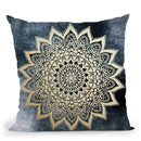 Boho Nights Mandala Throw Pillow By Nika Martines