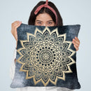 Boho Nights Mandala Throw Pillow By Nika Martines