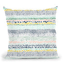 Little Textured Dots White Throw Pillow By Ninola Design