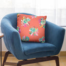 Sweet Roses Blooms Bouquet Coral Throw Pillow By Ninola Design