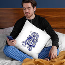R2D2 Throw Pillow By Octavian Mielu