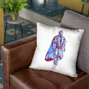 Superman Throw Pillow By Octavian Mielu