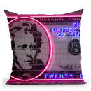 20 Dollars Throw Pillow By Octavian Mielu