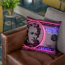 20 Dollars Throw Pillow By Octavian Mielu