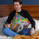 Rain Throw Pillow By Octavian Mielu