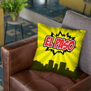 El Paso Throw Pillow By Octavian Mielu
