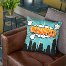 Indianapolis Throw Pillow By Octavian Mielu