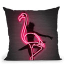 Ballerina Throw Pillow By Octavian Mielu