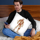Ironman Throw Pillow By Octavian Mielu