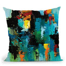 The Map Os Zoorka Throw Pillow By Osnat Tzadok