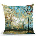Walk With Me Throw Pillow By Osnat Tzadok
