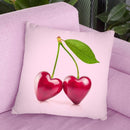 Cherry Love Throw Pillow By Paul Fuentes