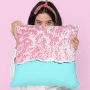 Pink Ocean Throw Pillow By Paul Fuentes