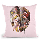 Still Life Monstera Throw Pillow By Paul Fuentes