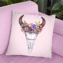 Succulent Skull Throw Pillow By Paul Fuentes