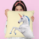 Unicorn Throw Pillow By Paul Fuentes